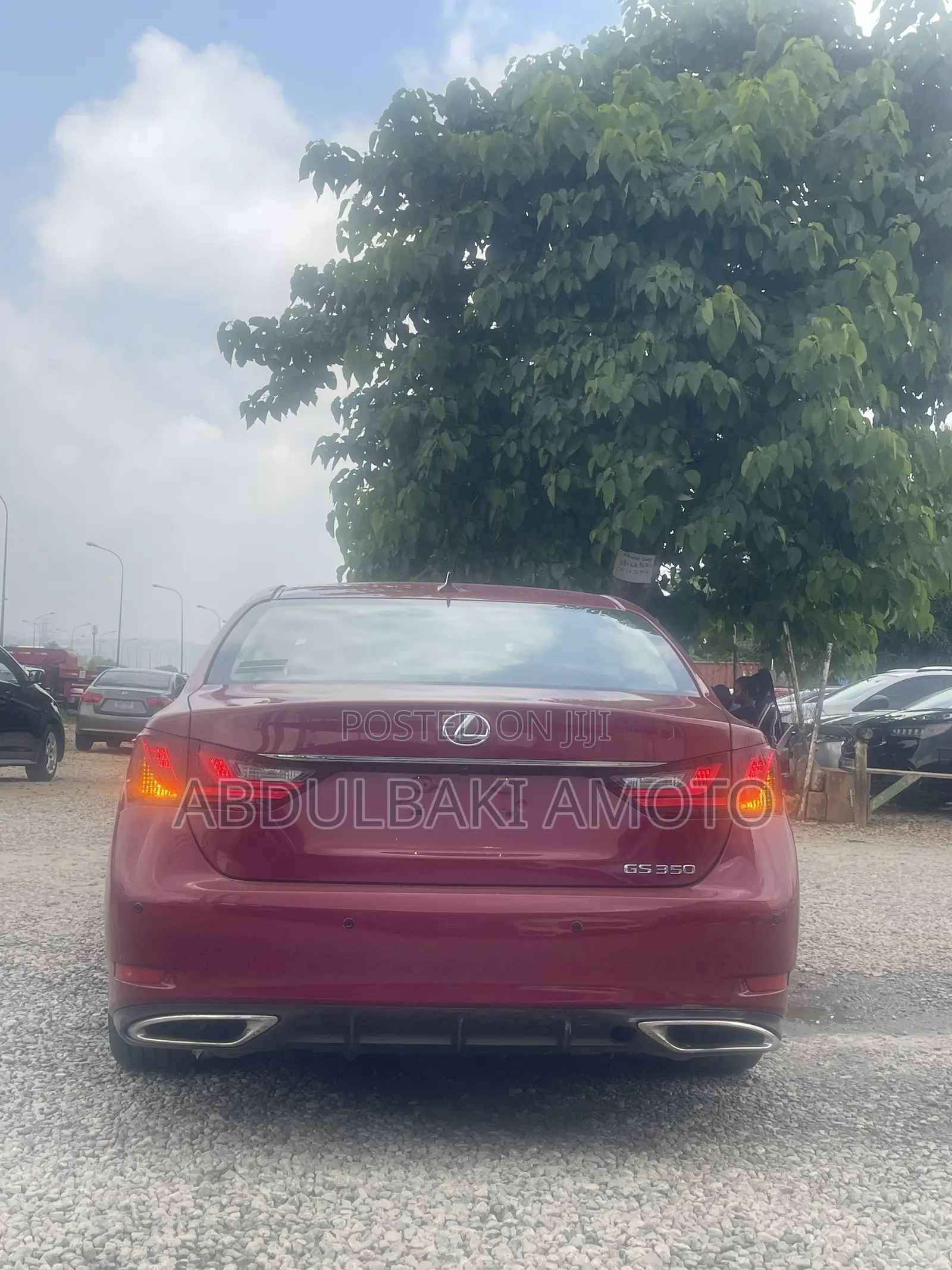 Lexus GS 2014 Red