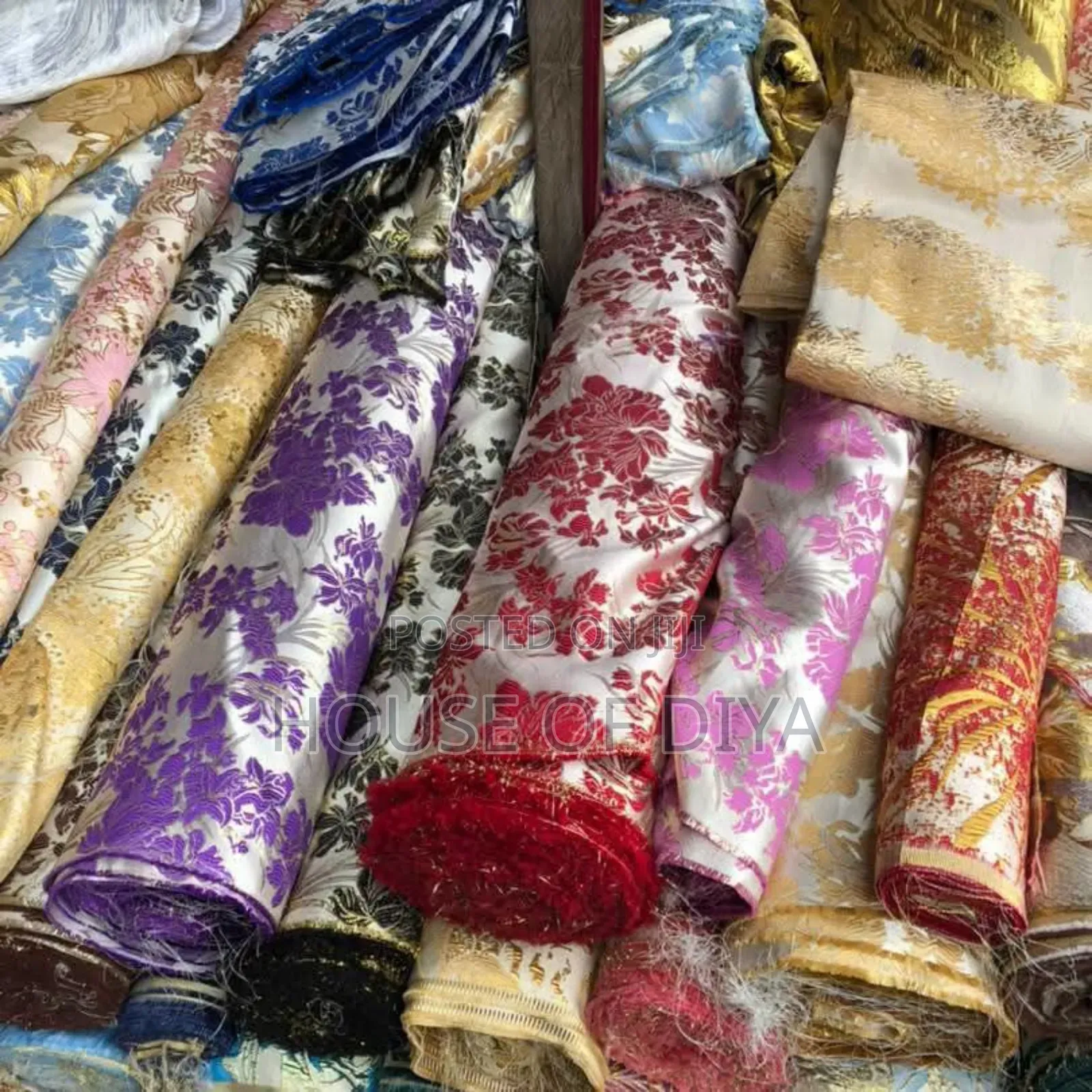 Damask Fabric in Its Glory