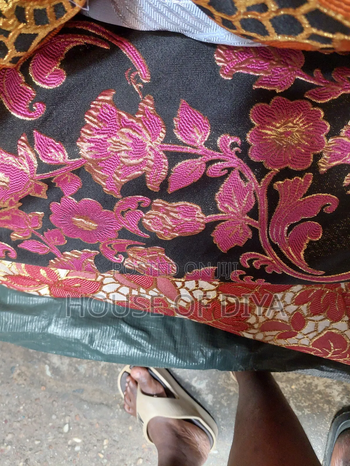 Damask Fabric in Its Glory