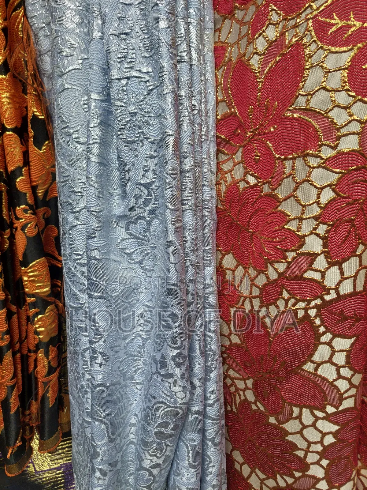 Damask Fabric in Its Glory
