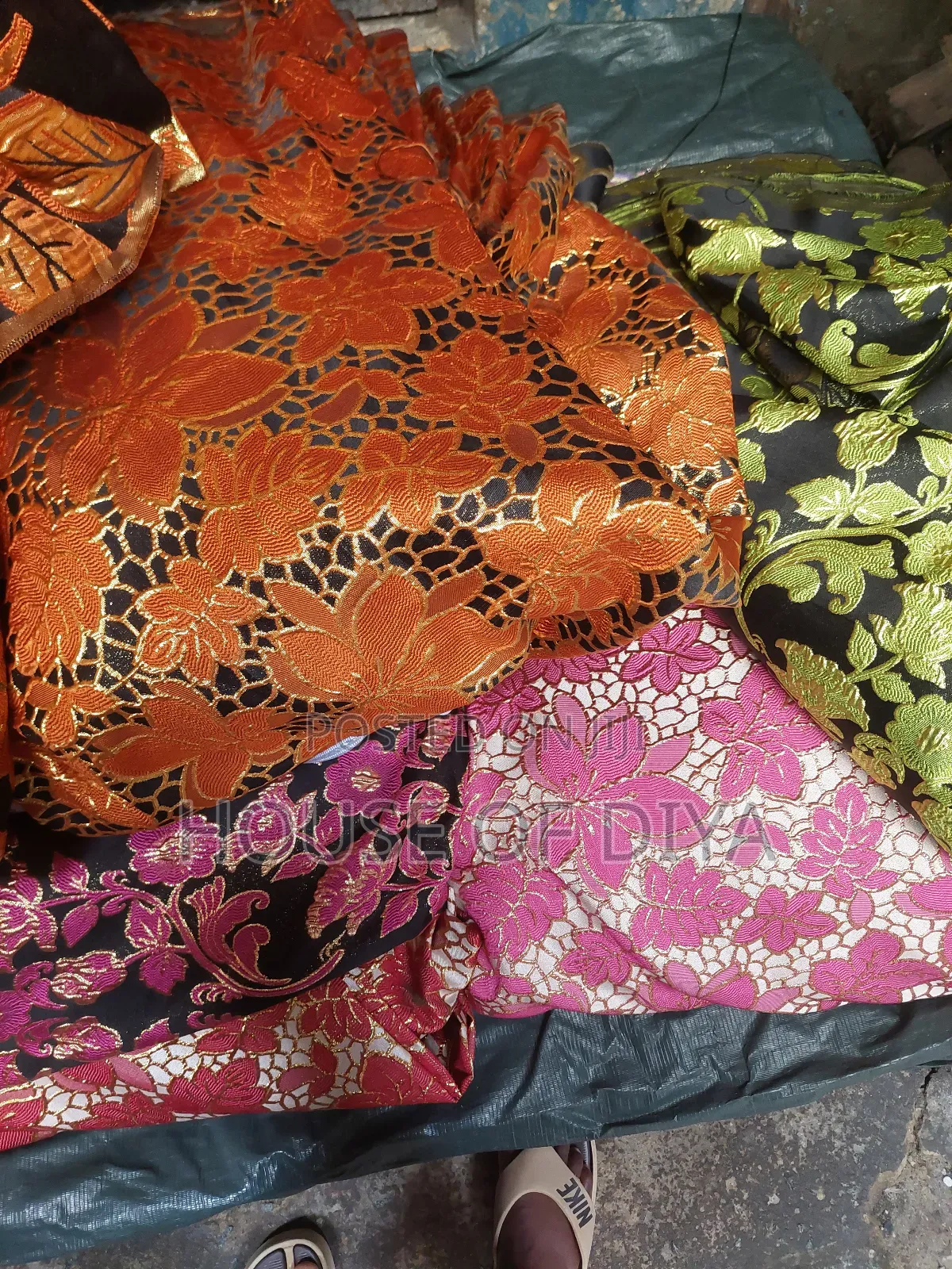 Damask Fabric in Its Glory
