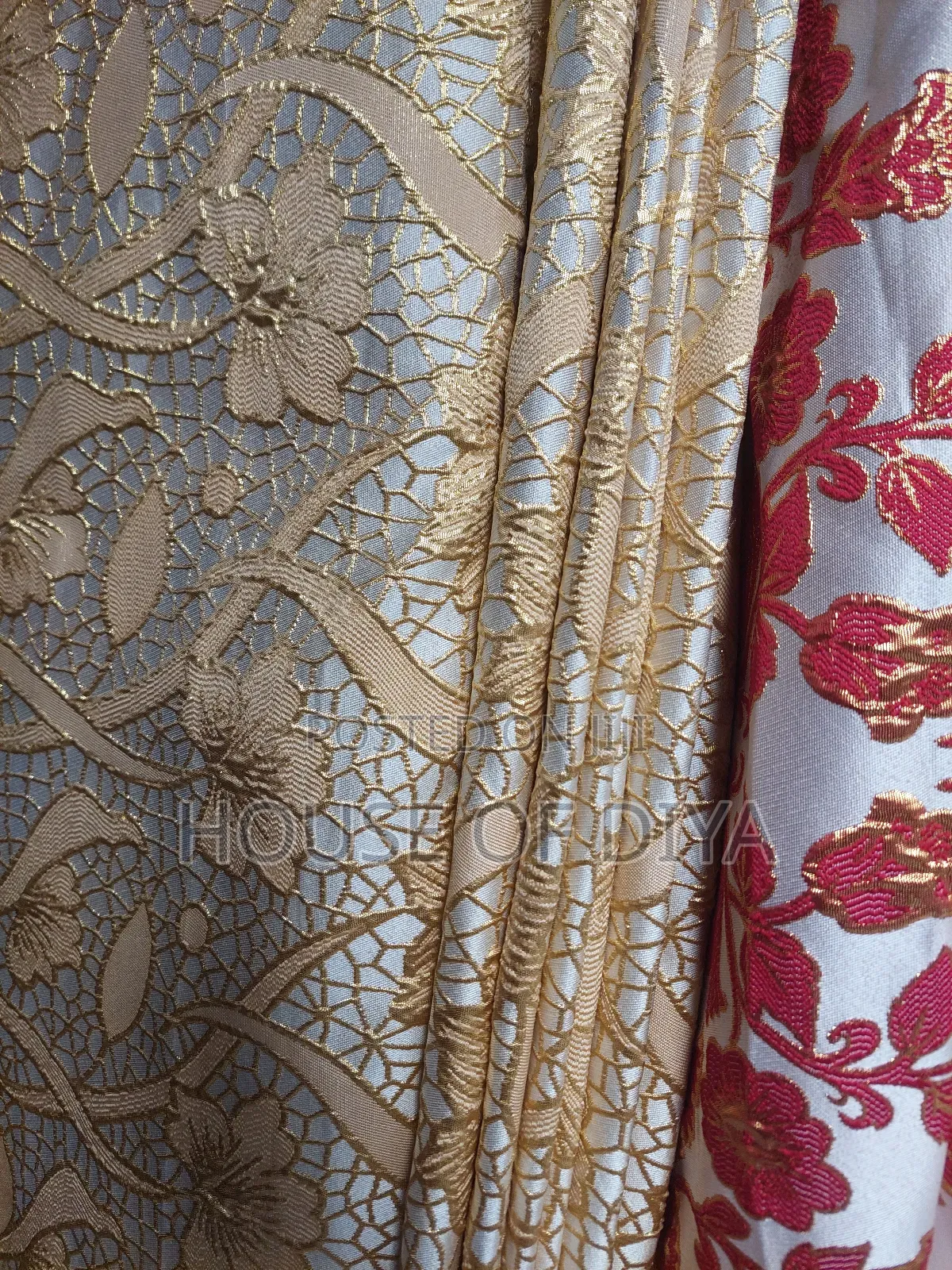 Damask Fabric in Its Glory