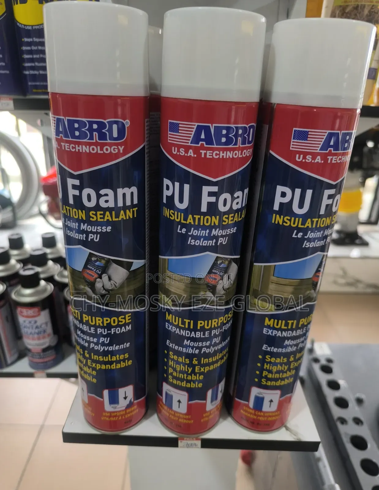 Pu Foam Insulation Sealant (Abro)