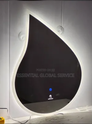 Teardrop (Or Waterdrop) Shaped LED Smart Wall Mirror.