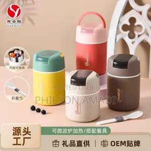 Detachable Portal Breakfast Cup Flask