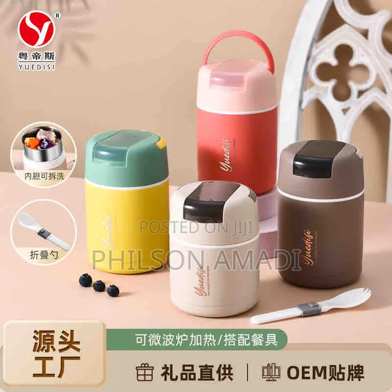 Detachable Portal Breakfast Cup Flask