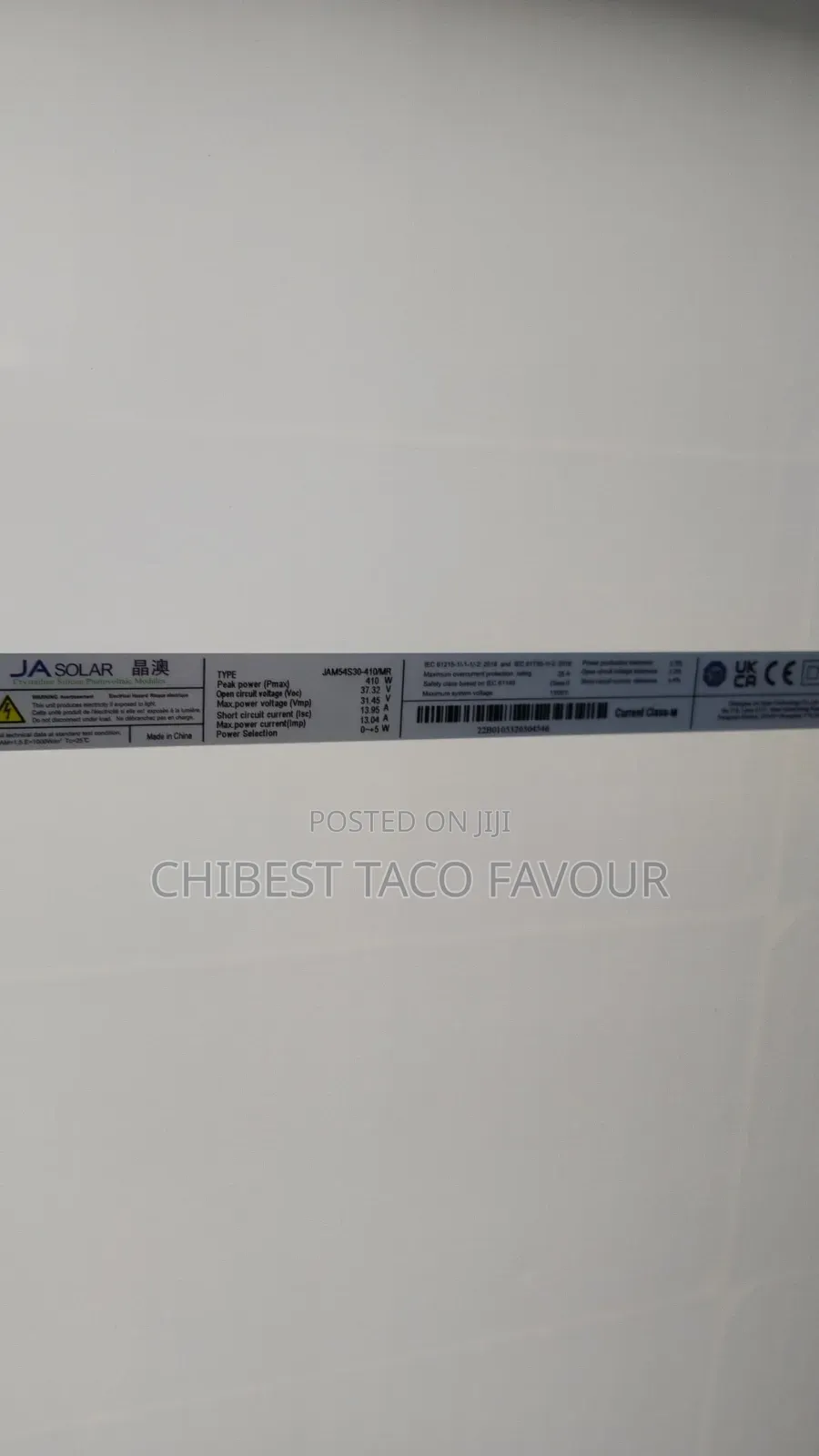 High Efficiency 585 Watts Solar Panel