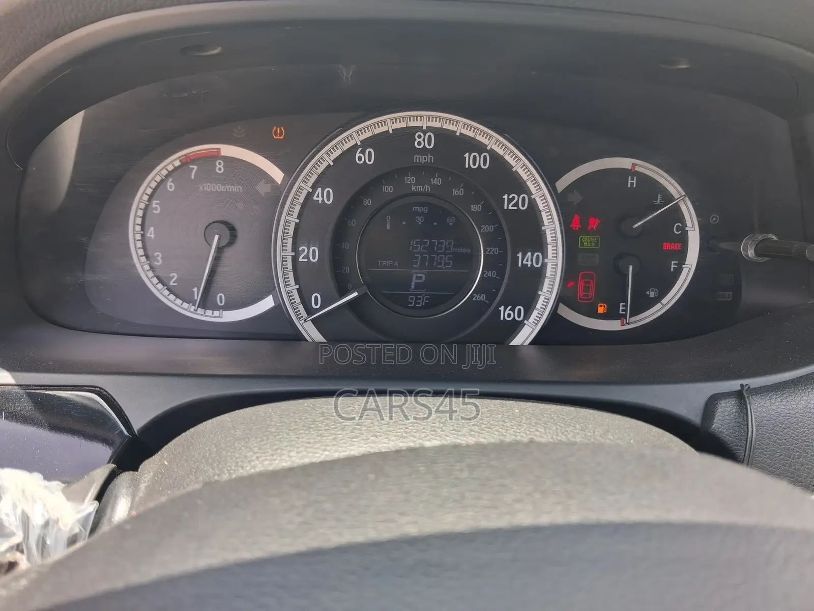 Honda Accord 2017 Brown
