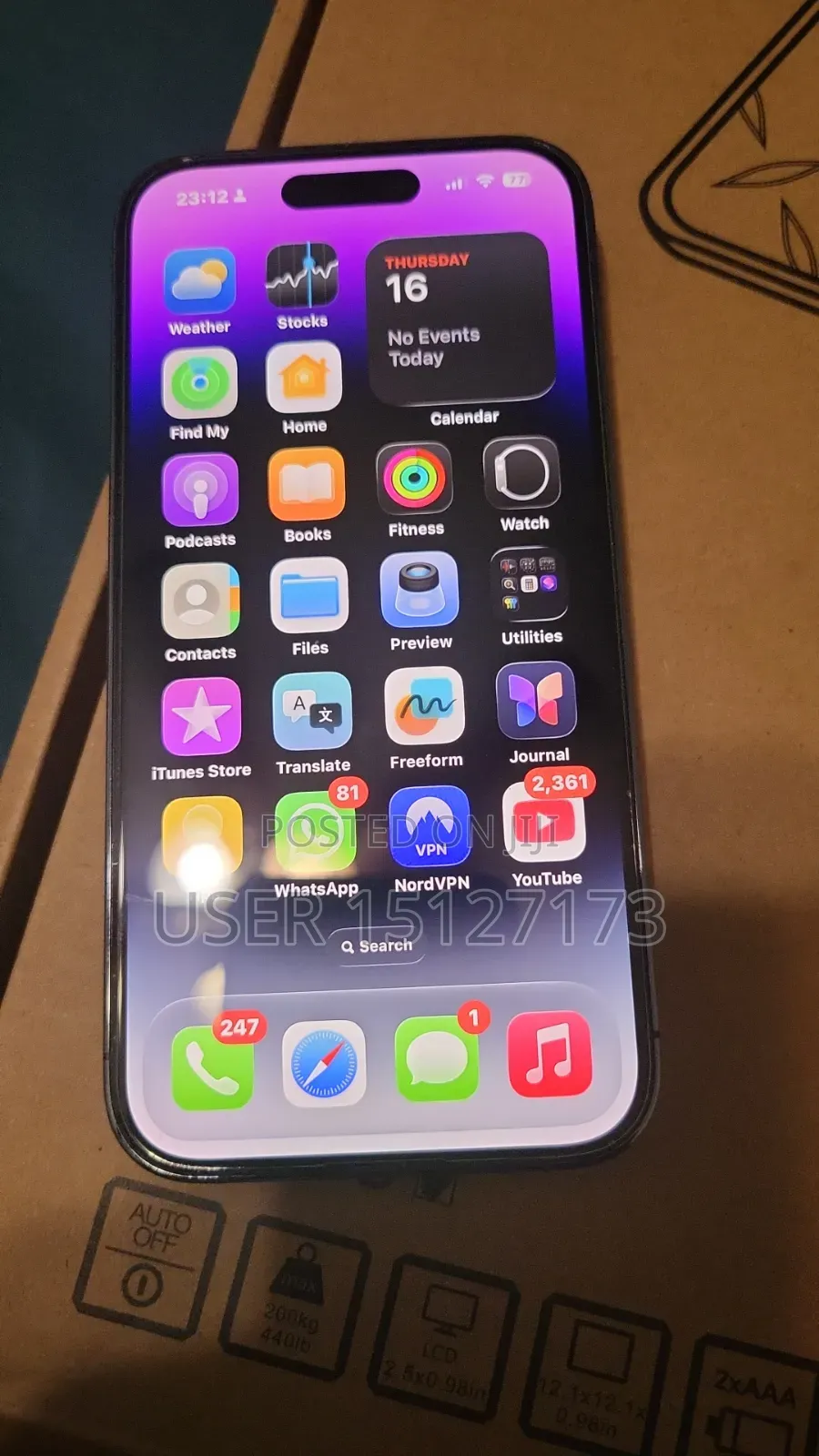 Apple iPhone 14 Pro 128 GB Black