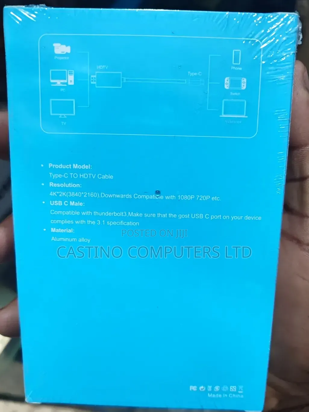 Type C to Hdmi Cable