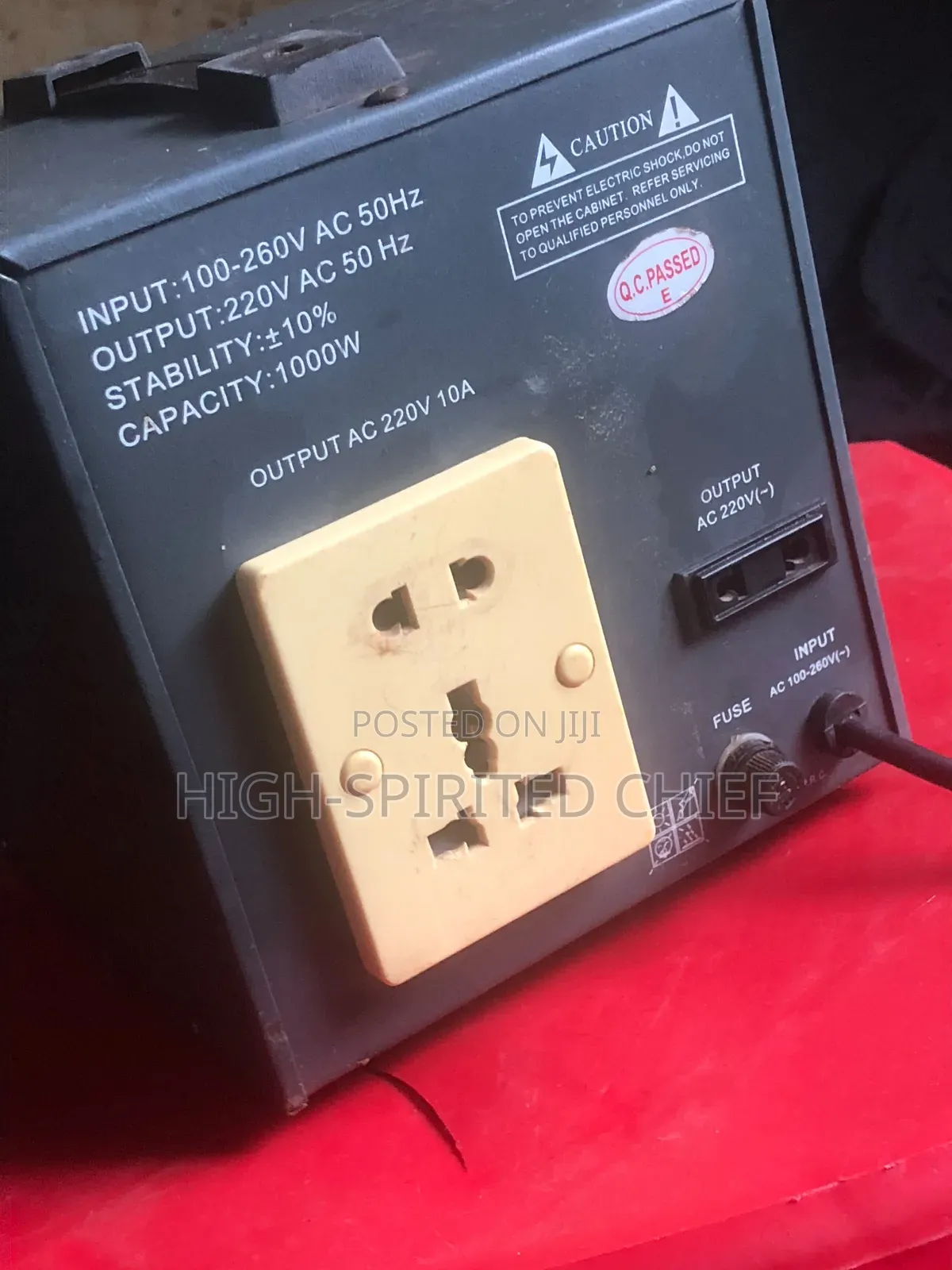 Ultra Automatic Voltage Stabilizer