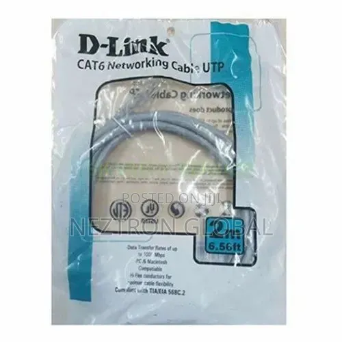 D-Link 2Meter Cat6 Patch Cords