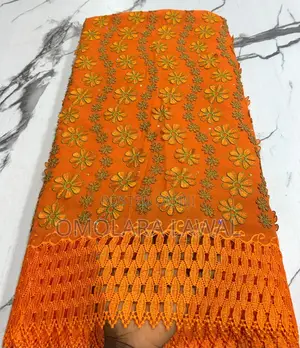 Beautiful Appliqué Voil Lace