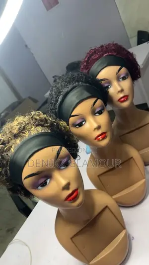 Human Hair Band Pixie Curl