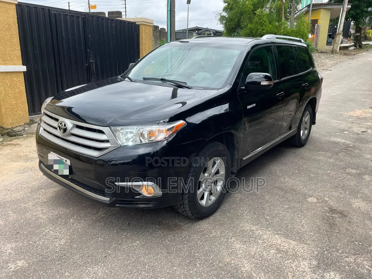 Toyota Highlander 2012 Black