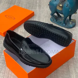 High Classic Leather Flat Sole Shoe