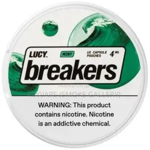 Lucy Breakers 4mg Nicotine Pouches Apple Ice, Mango, Mint (1pcs Each)