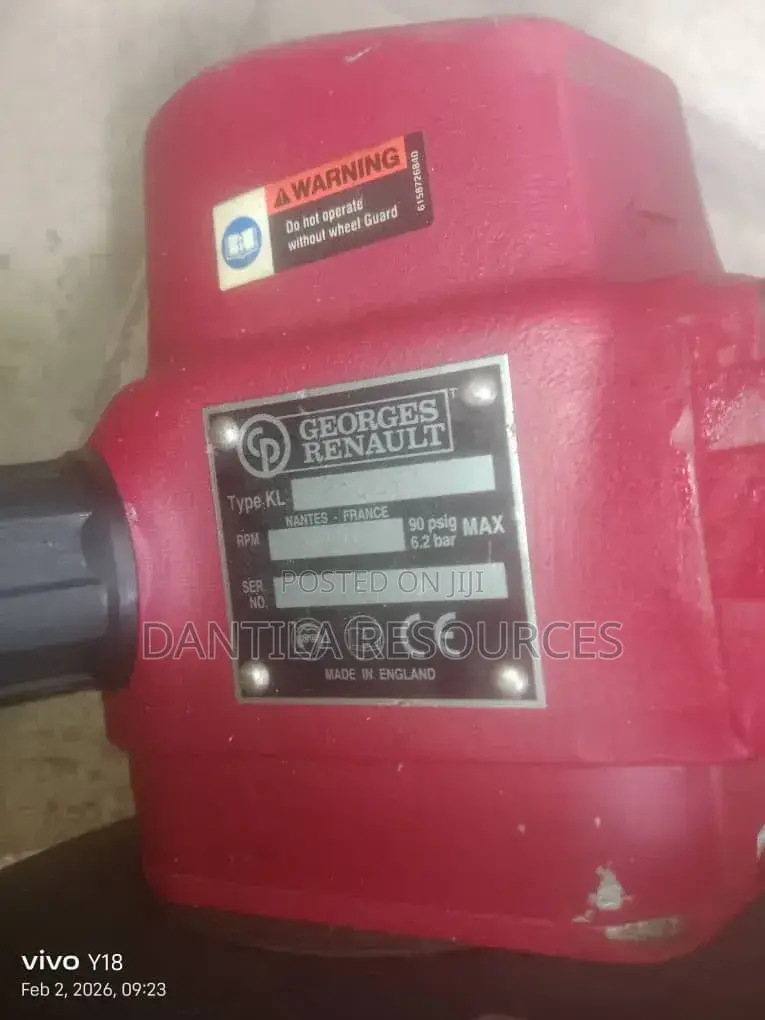 9" Pneumatic Grinding Machine