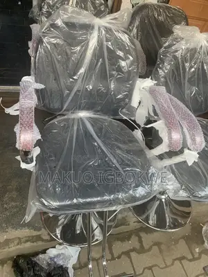 Rotatable Salon Chair With Footrest