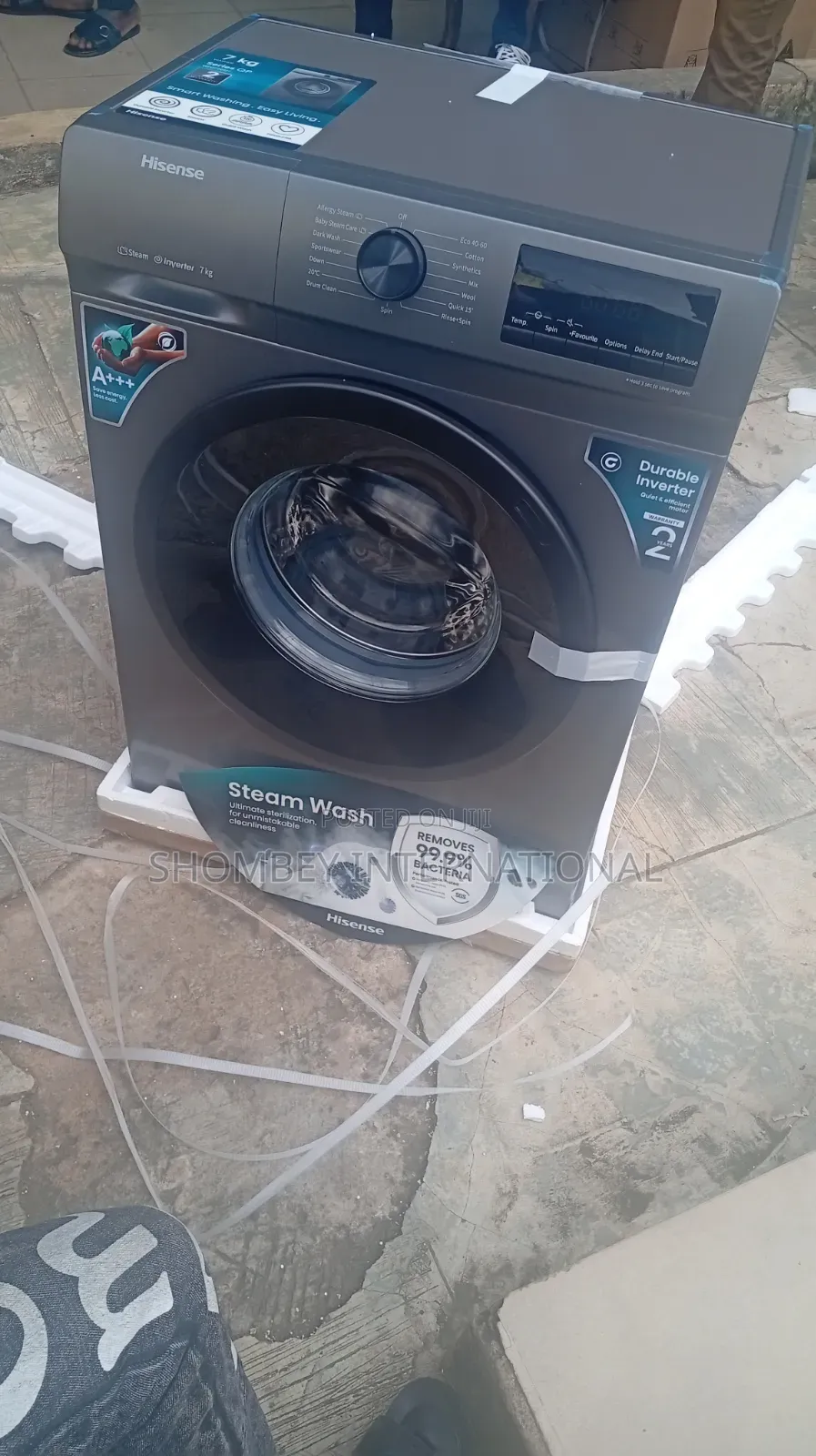 Hisense 7kg Front Load Inverter Washing Machine