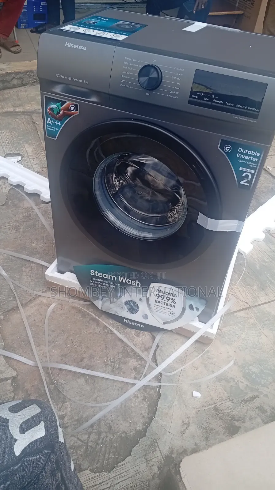 Hisense 7kg Front Load Inverter Washing Machine