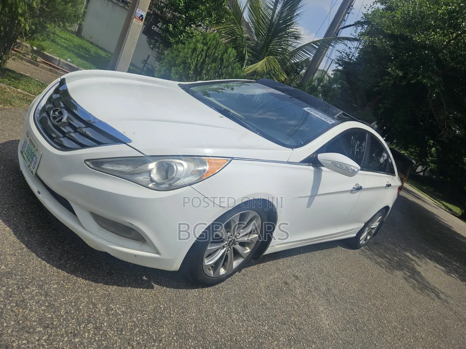 Hyundai Sonata 2013 White