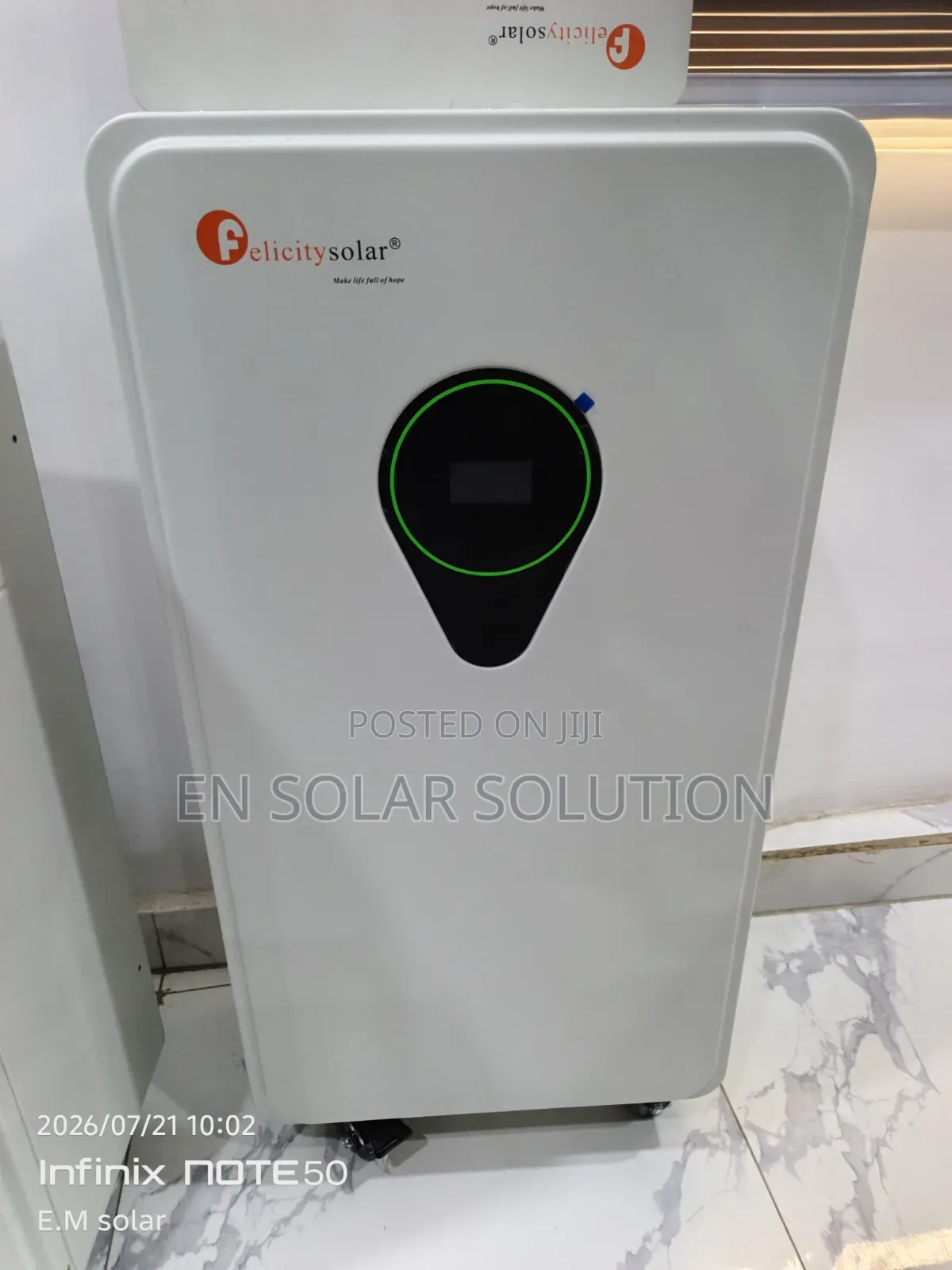 15kwh/48v Felicity Lithium Battery Available Now
