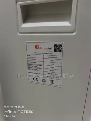 15kwh/48v Felicity Lithium Battery Available Now