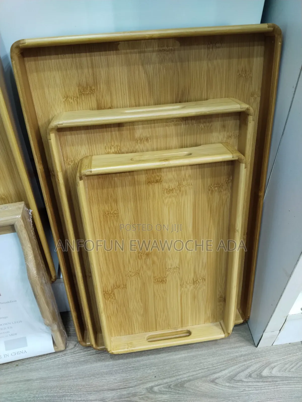 3-in-1 Bamboo Tray