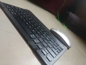 Portable Wireless Bluetooth Keyboard + Mouse Bundle for Tablet Phone