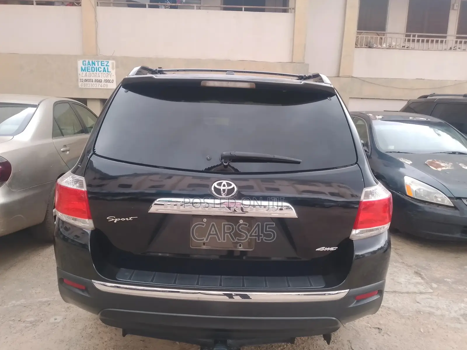 Toyota Highlander 2012 Gray