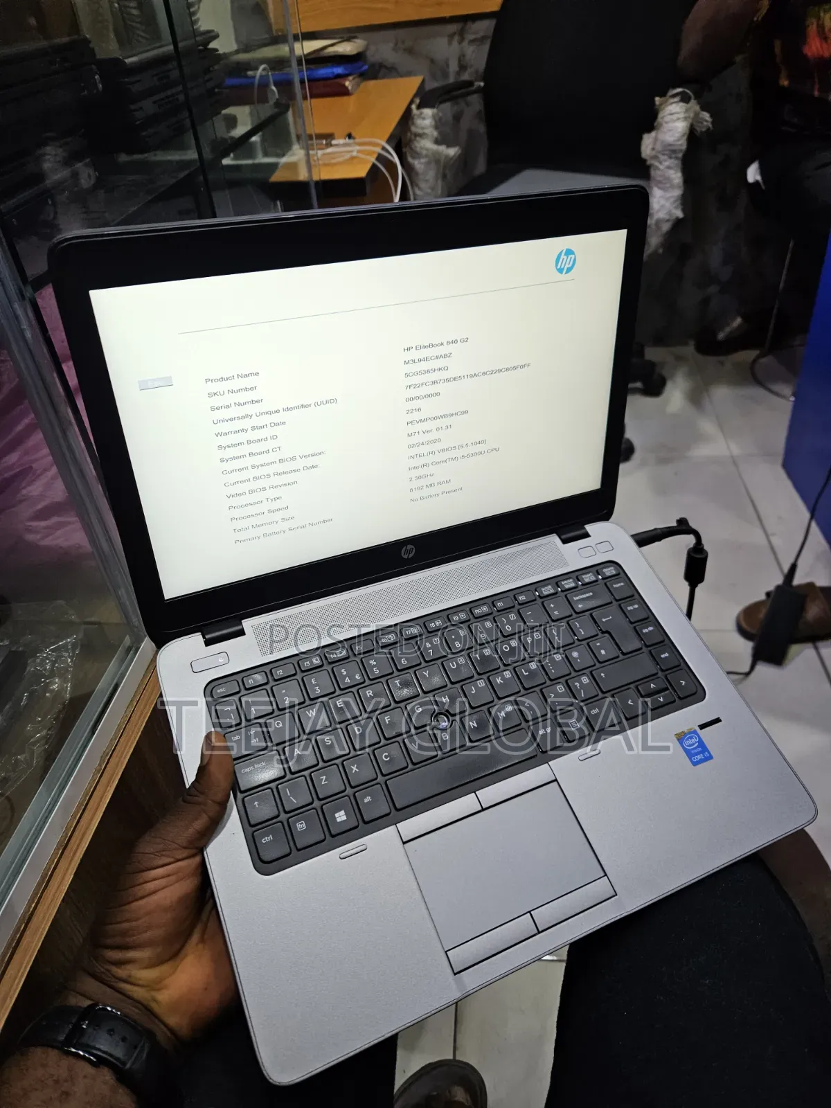 Laptop HP EliteBook 840 G2 8GB Intel Core i5 SSD 256GB