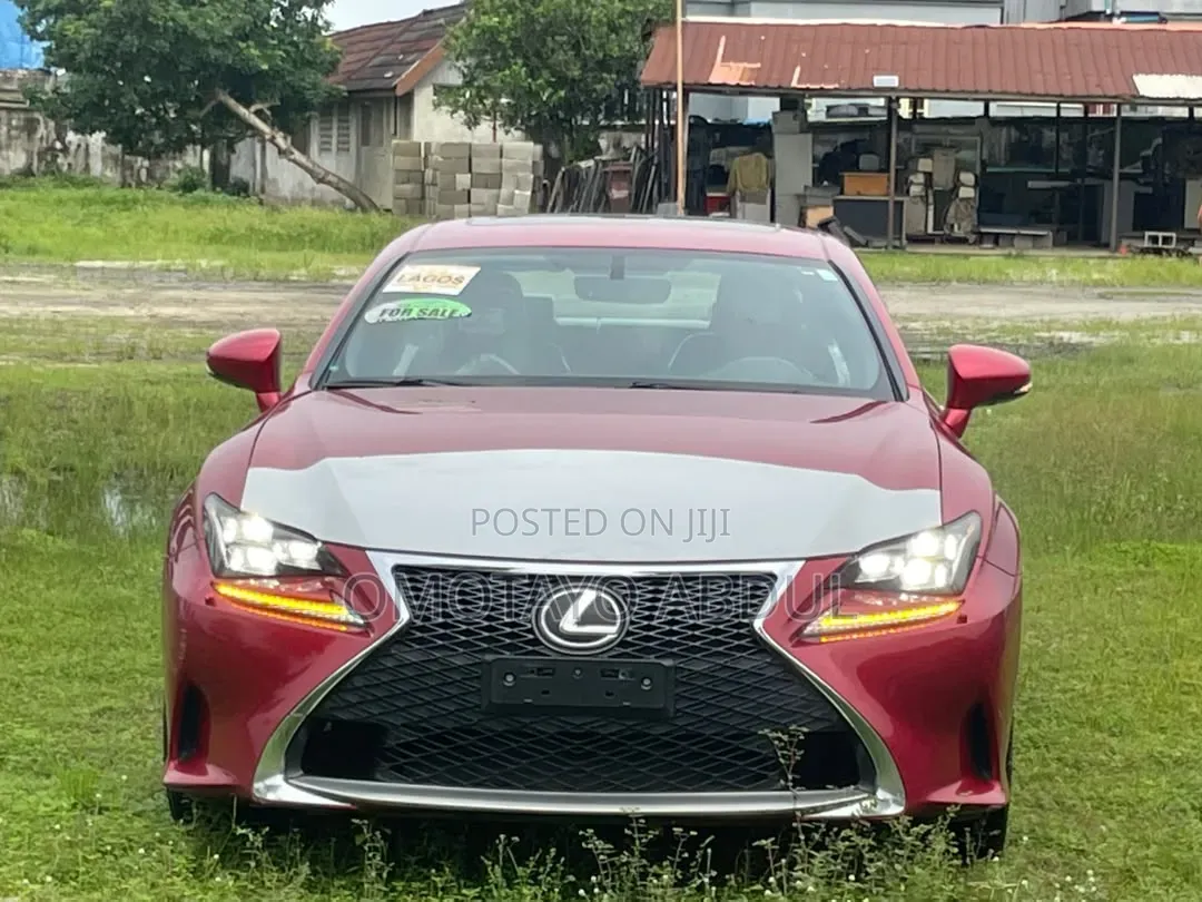 Lexus RC 2015 Red