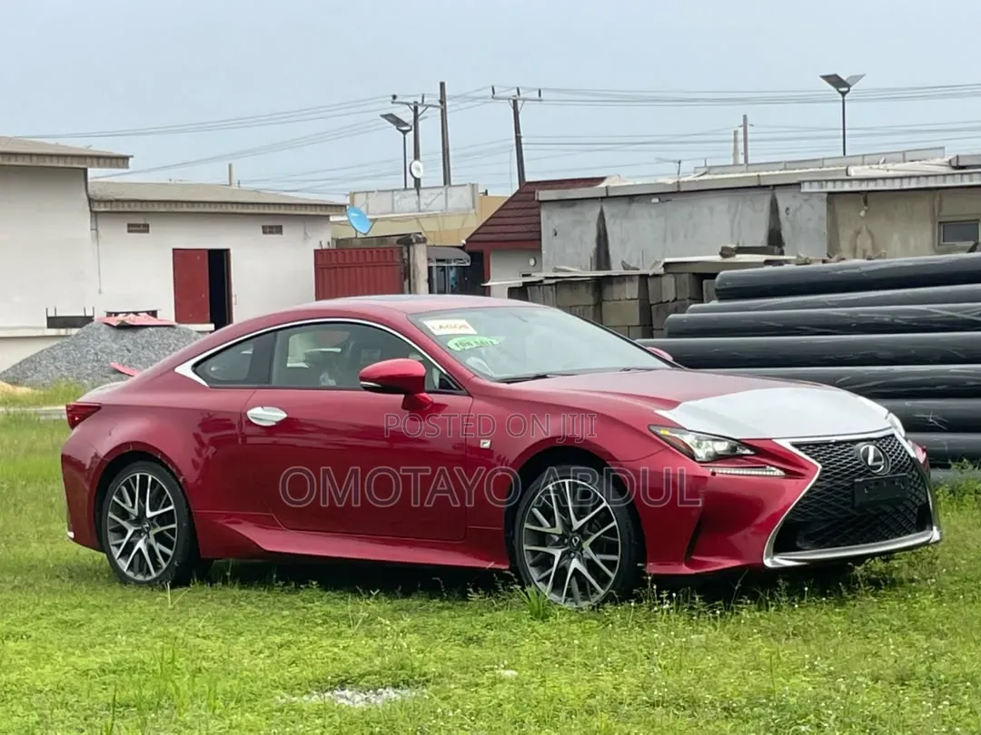 Lexus RC 2015 Red