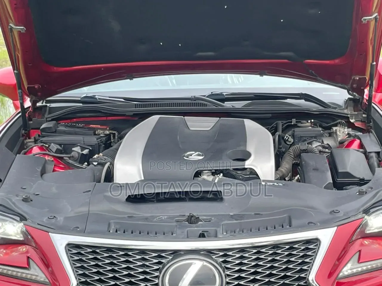 Lexus RC 2015 Red