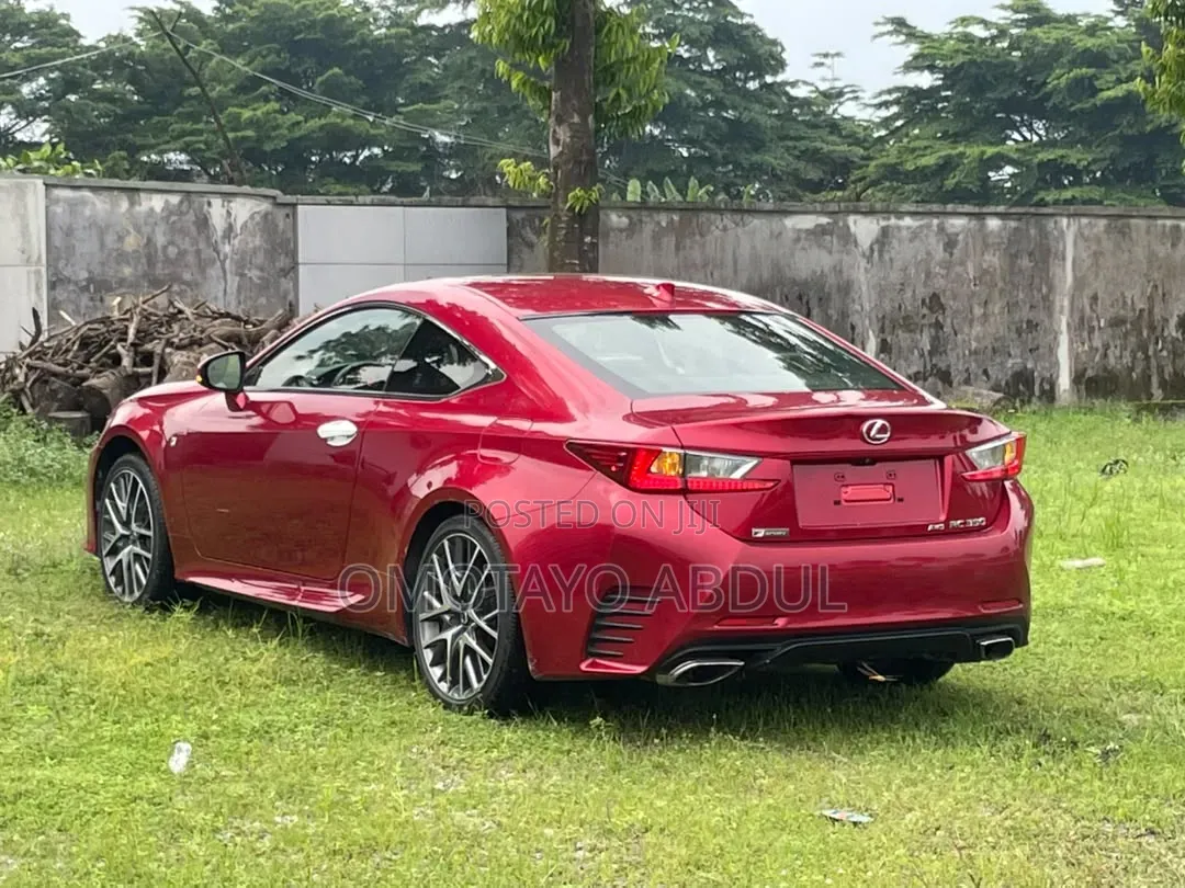 Lexus RC 2015 Red