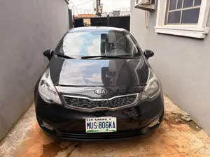 Kia Rio EX 4dr Sedan (1.6L 4cyl 6A) 2014 Black