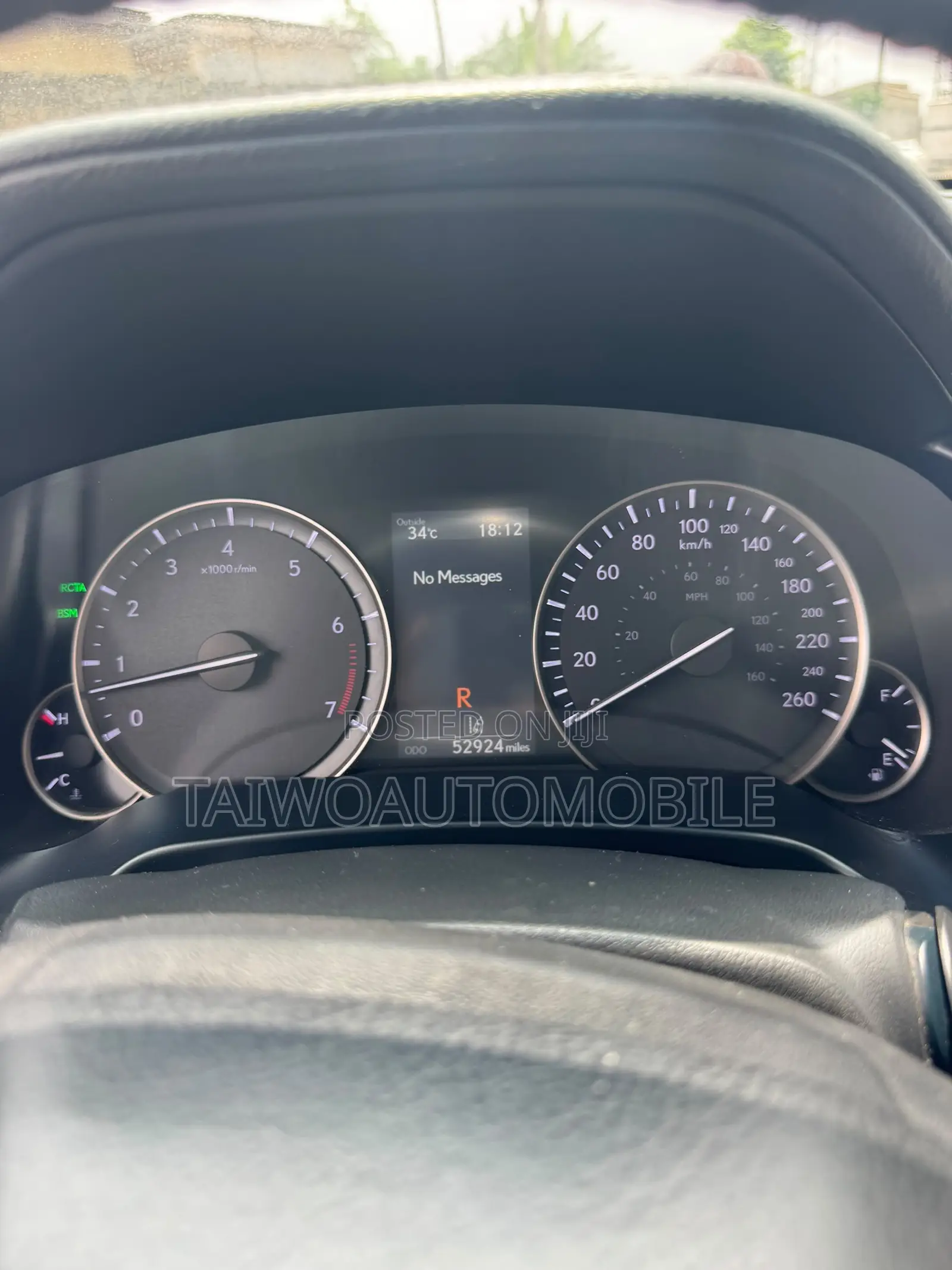 Lexus RX 2019 Black
