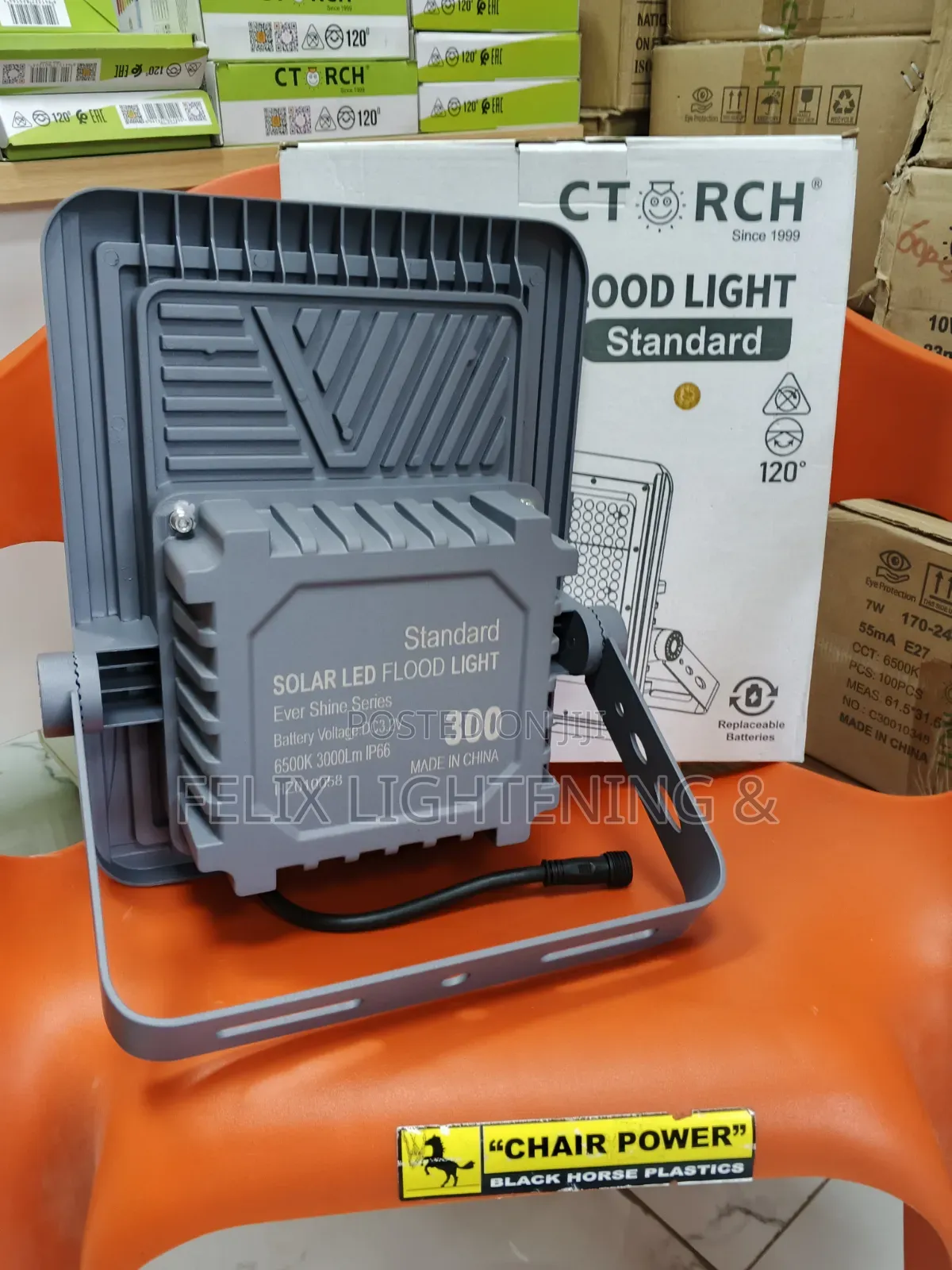 Ctorch 300w Solar Flood Light