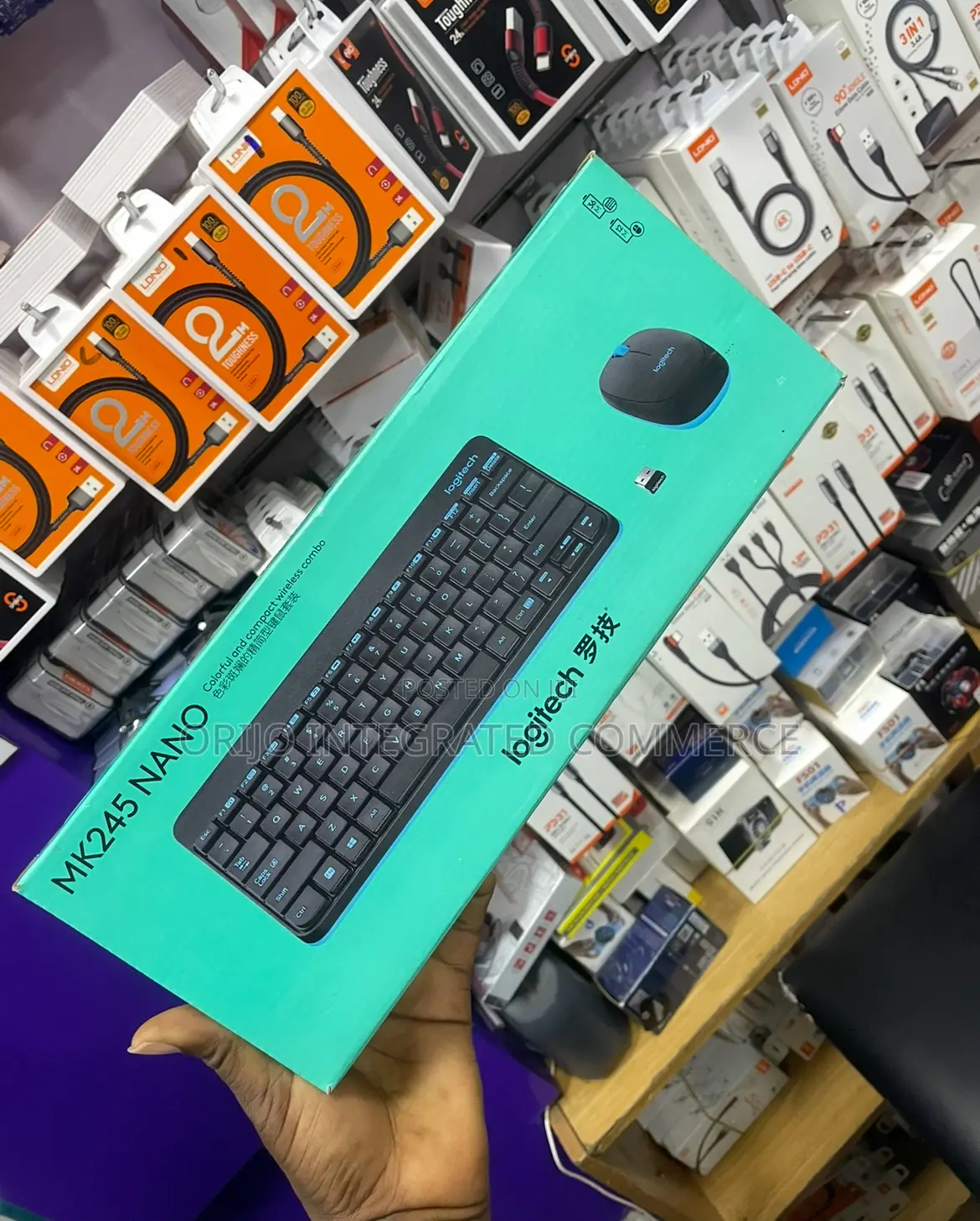 Logitech MK245 NANO Wireless Keyboard and Mouse