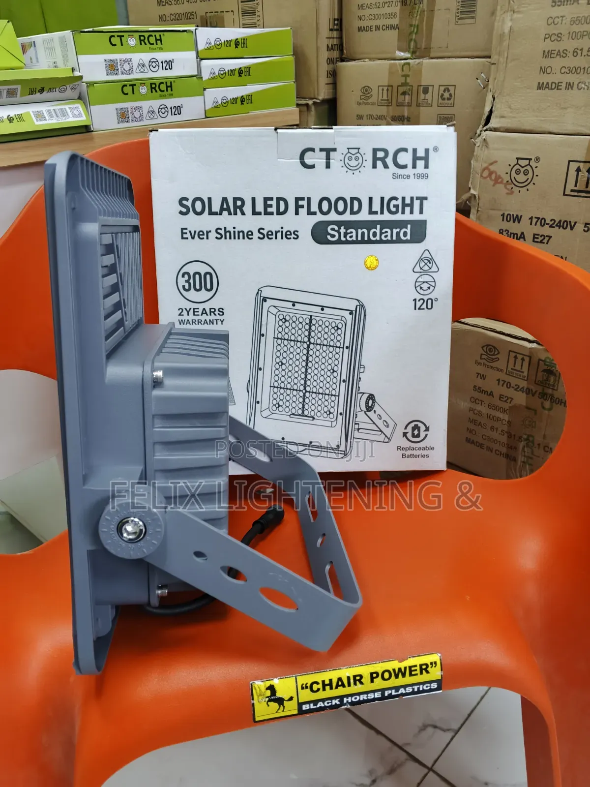 Ctorch 300w Solar Flood Light