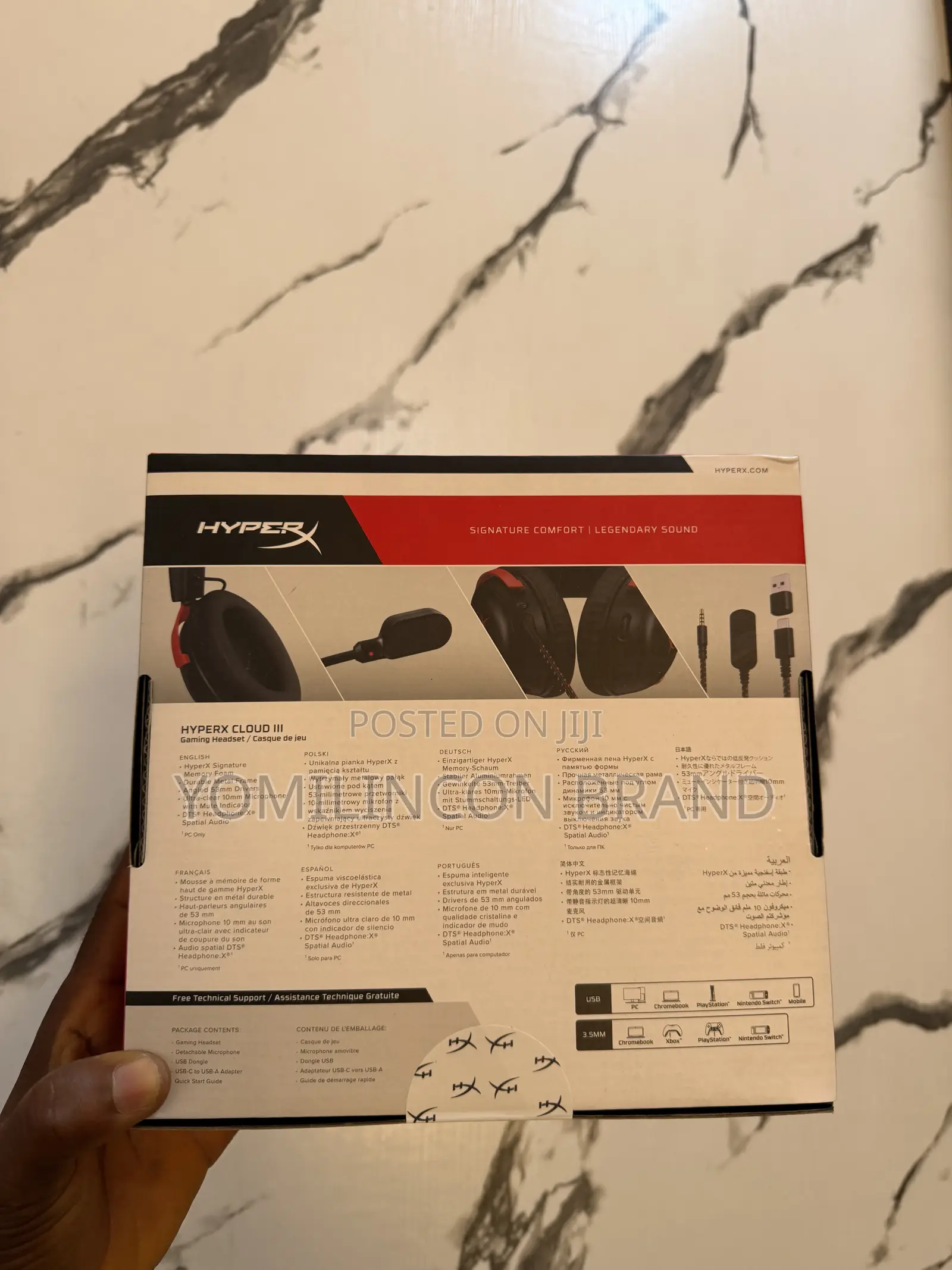 Hyperx Cloud III - Gaming Headset, Wired.