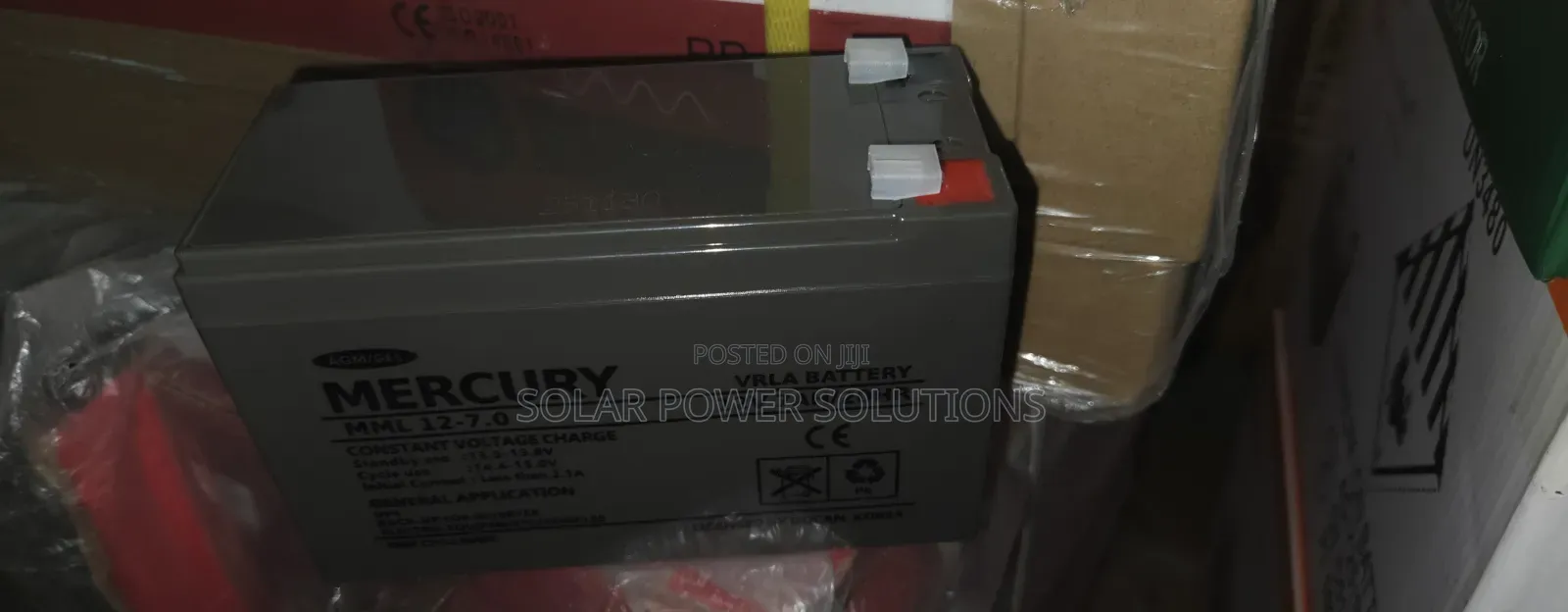Mercury Ups 12v7ah Battery