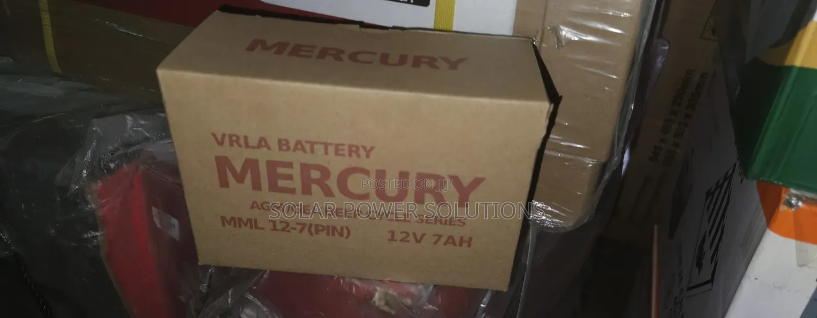 Mercury Ups 12v7ah Battery
