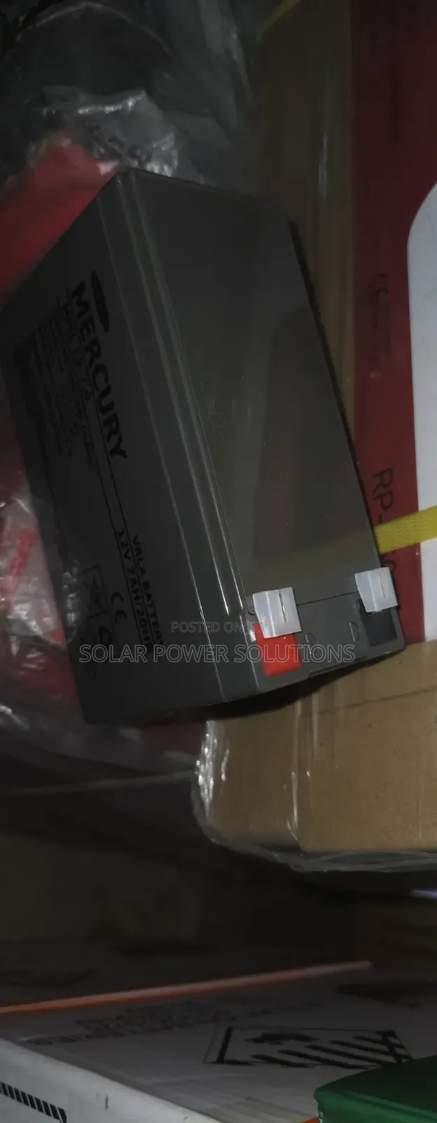 Mercury Ups 12v7ah Battery
