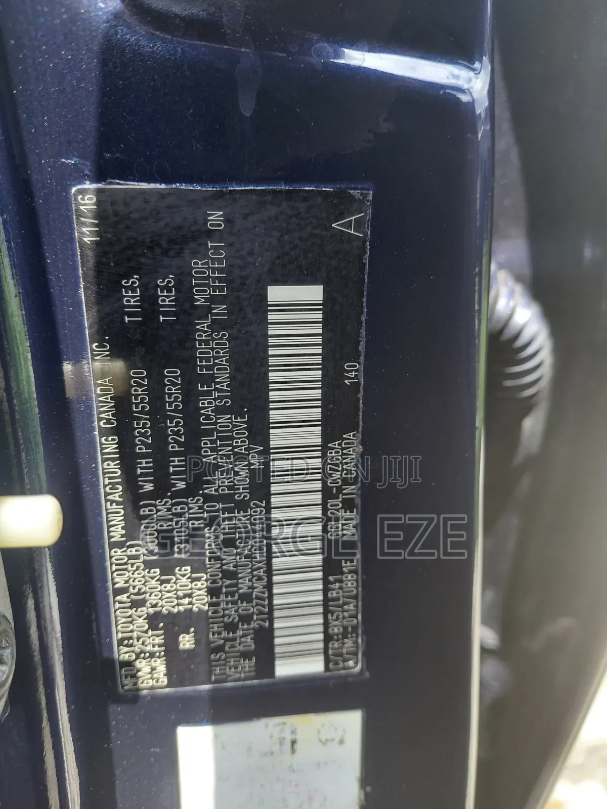Lexus RX 2017 Blue