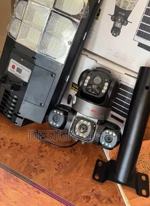 V380 Pro Solar Street Light With CCTV Camera -800w