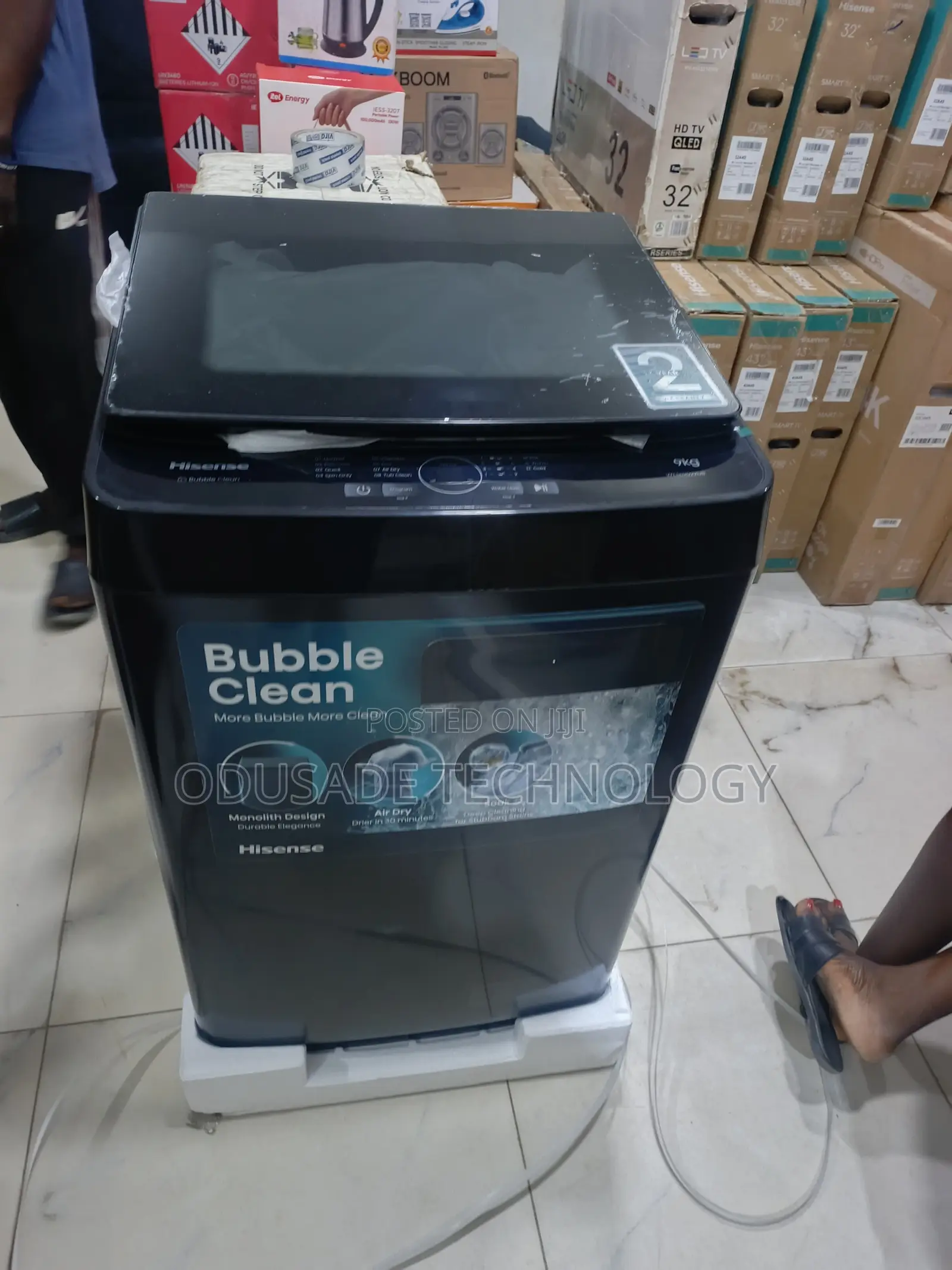 HISENSE 9KG Automatic Top Load Washing Machine