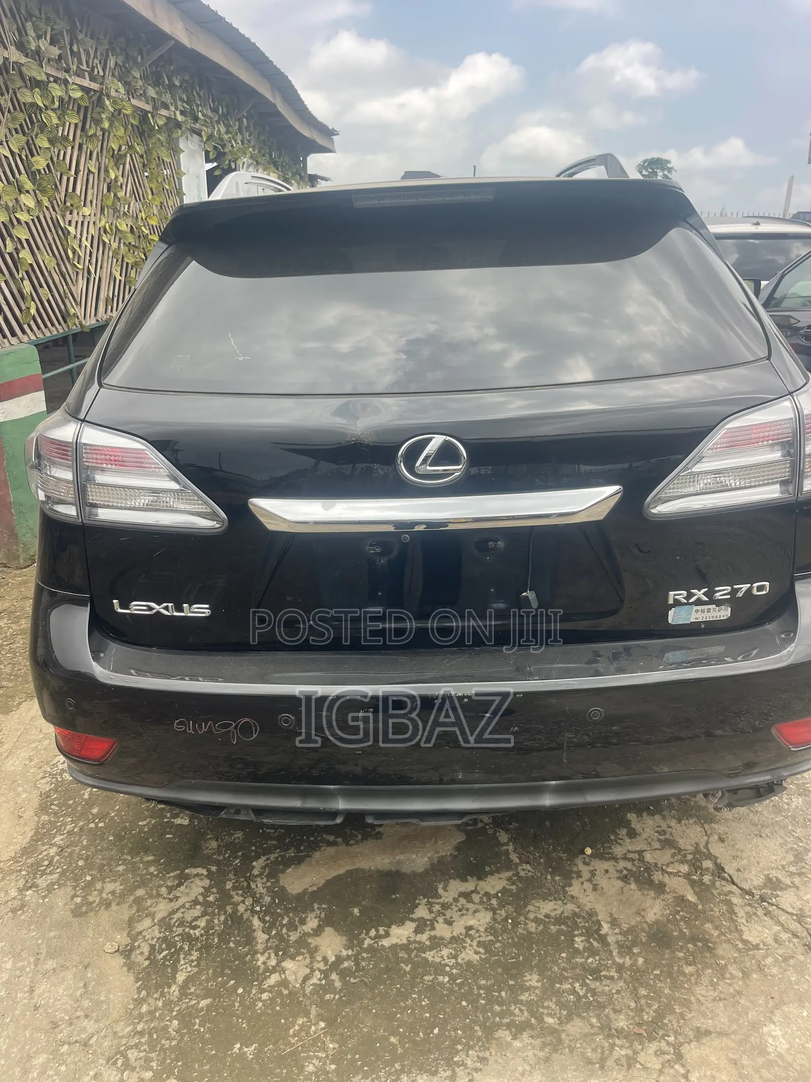 Lexus RX 270 2012 Black