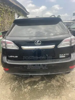 Lexus RX 270 2012 Black